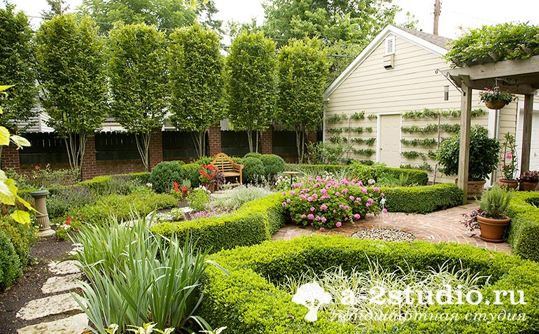 Arrangement of a summer cottage