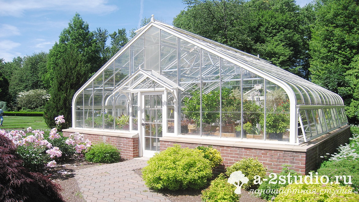 Installation of a winter garden